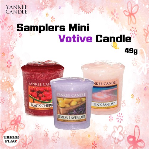 YANKEE CANDLE Samplers Mini Votive Candle 49g Shopee Singapore