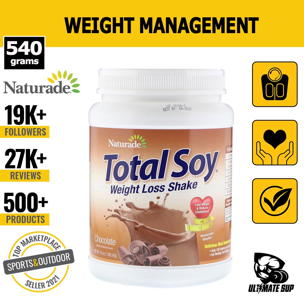 Naturade, Total Soy, Weight Loss Shake, Weight Management, Meal