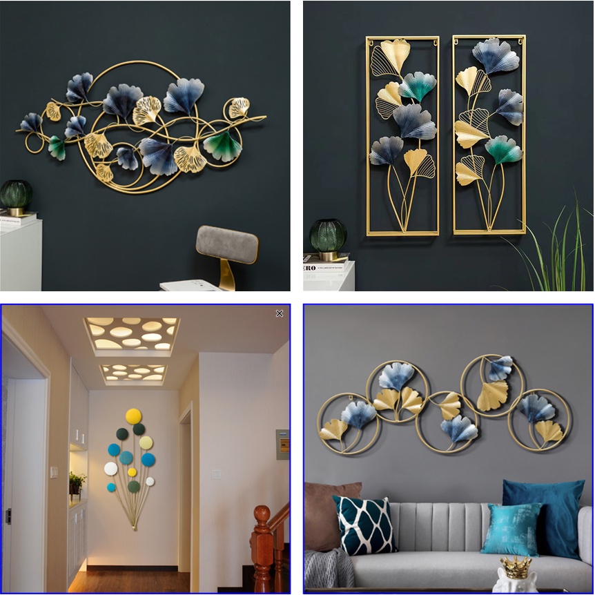 Gold Framed Wall Decoration With Luxurious Nordic Style Shopee Singapore