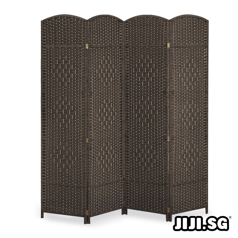 (JIJI.SG) Classic Portable Room Divider (4in1) 180CM / 200CM Folding Screens / Furniture