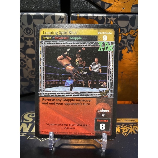 WWE Raw Deal Leaping Spin Kick Fully Loaded XPac Premium Rare Shopee