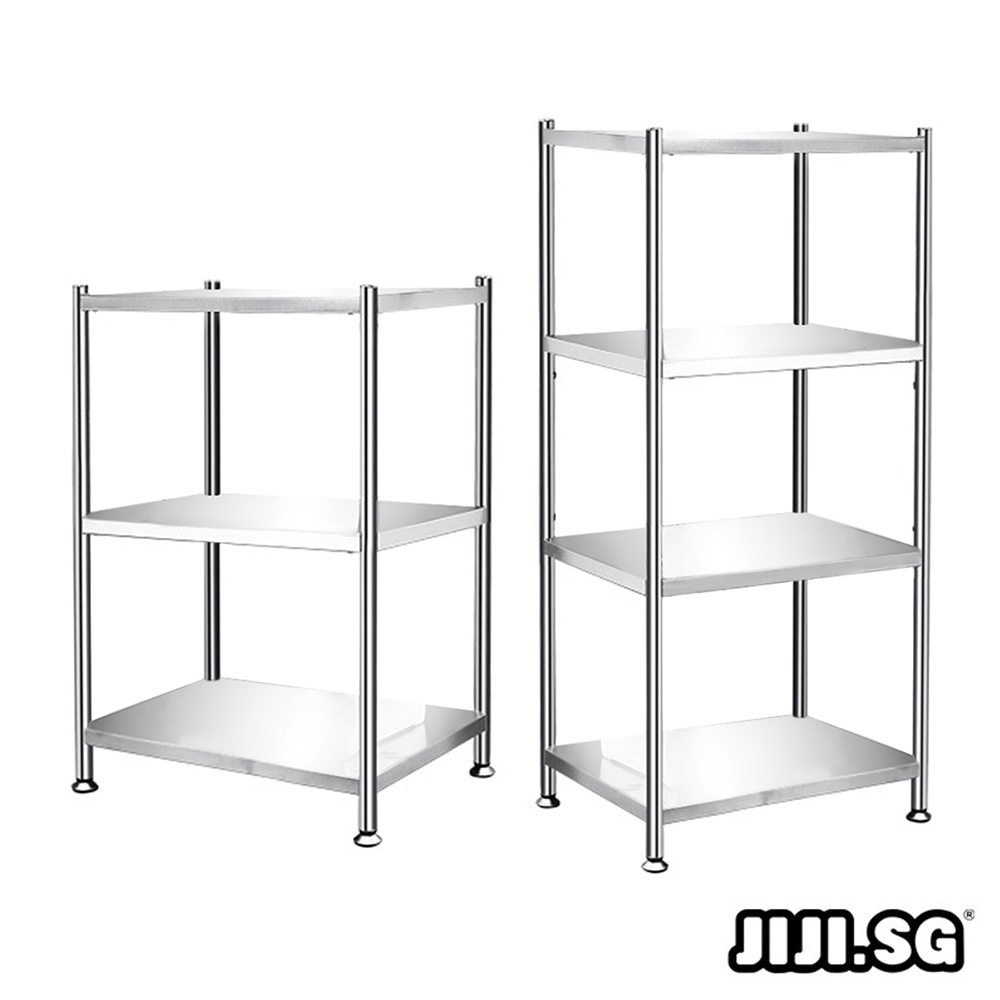 (JIJI SG) NALREN Kitchen Storage Rack / Shelving / Stainless Steel / 3