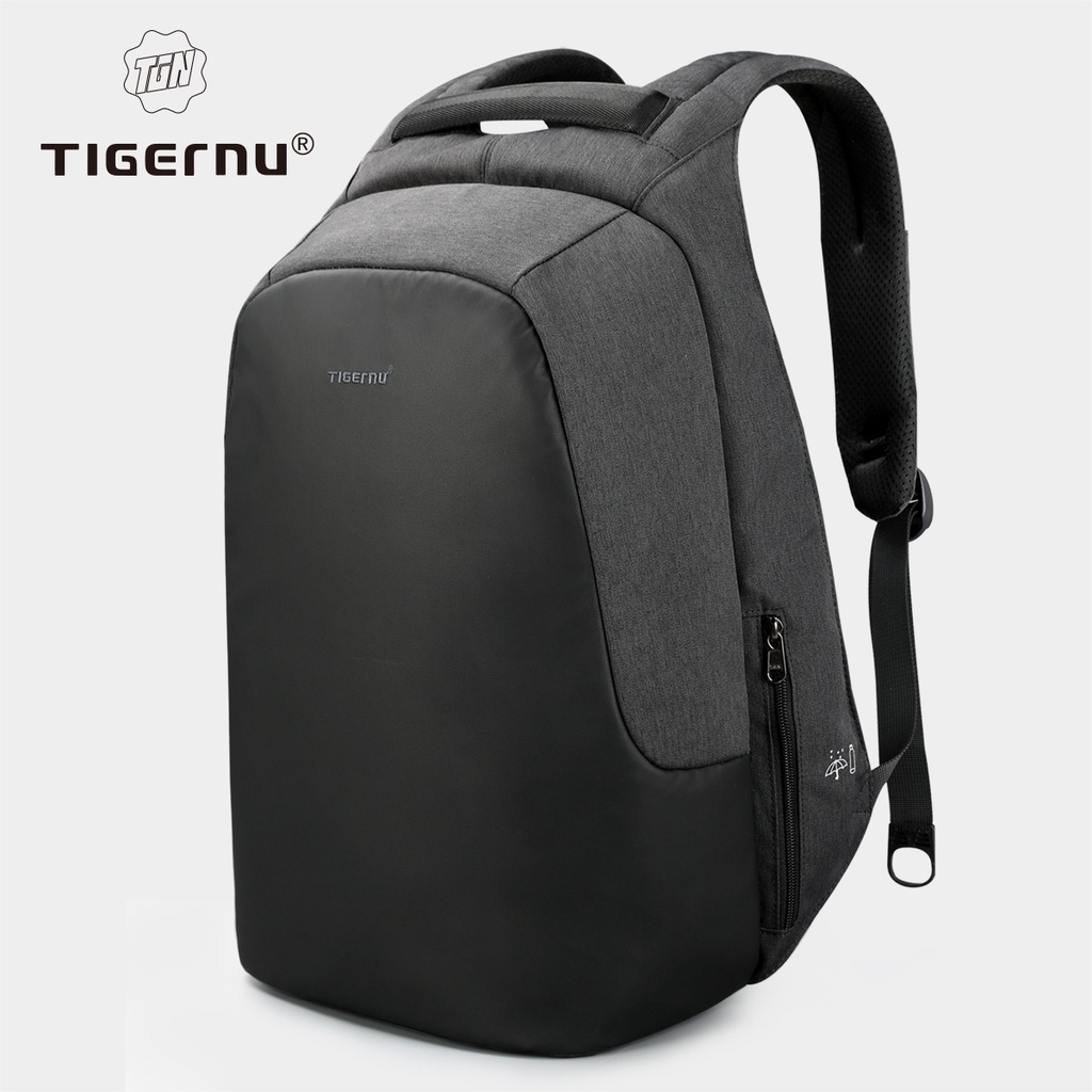 Tigernu Bag Anti theft Water Repellent Causal Men Backpack with USB Port (15.6'') 3615B Shopee