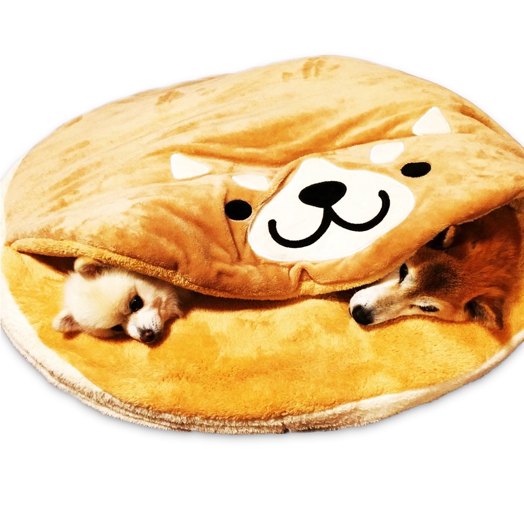 Shiba Inu Pancake Blanket Dog Bed Super Cozy Cushion for Pets, Cute