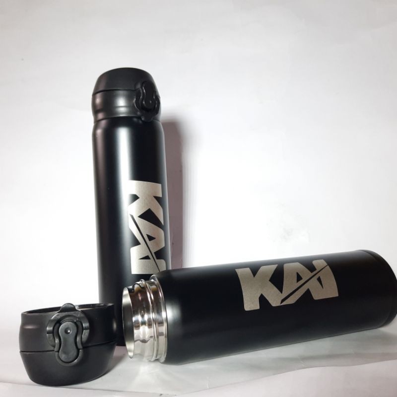 Kai Stainless Steel Tumbler Thermos Bottle (Indonesian Train) Shopee