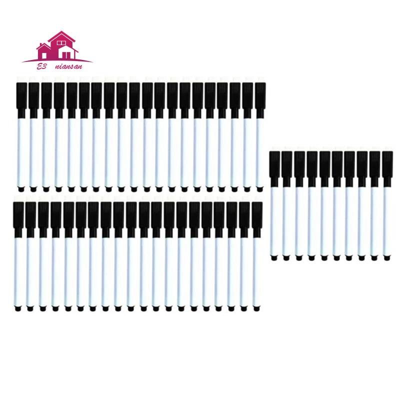50 Pen Water Colour Whiteboard Marker Pens Dry Erase White Board Pen