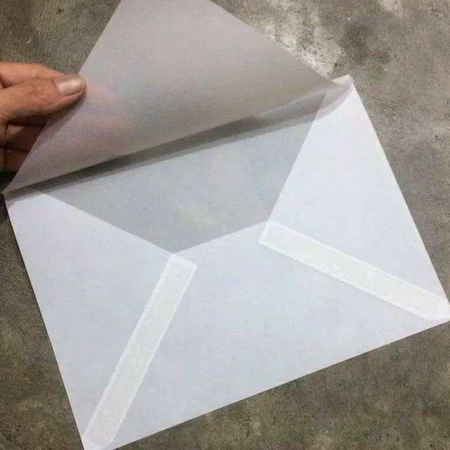 Plain Kalkir Envelope 80gr A6 11x15.5cm Transparent Envelope