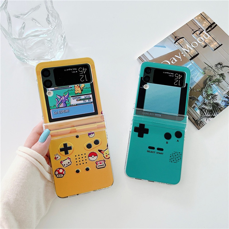 Funny game console Phone Case For Samsung Galaxy Z Flip 4 3 5G Casing