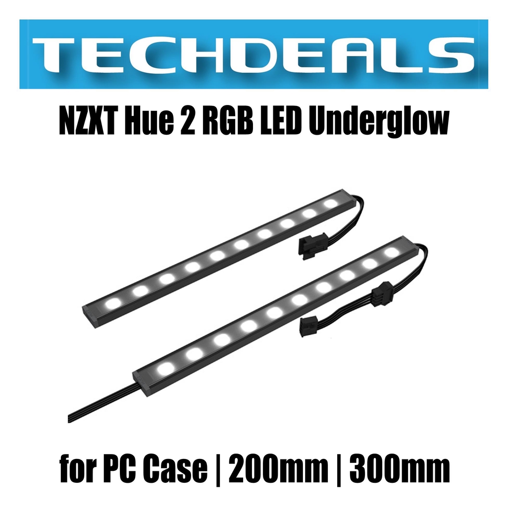 NZXT Hue 2 RGB LED Underglow for PC Case 200mm 300mm Shopee Singapore