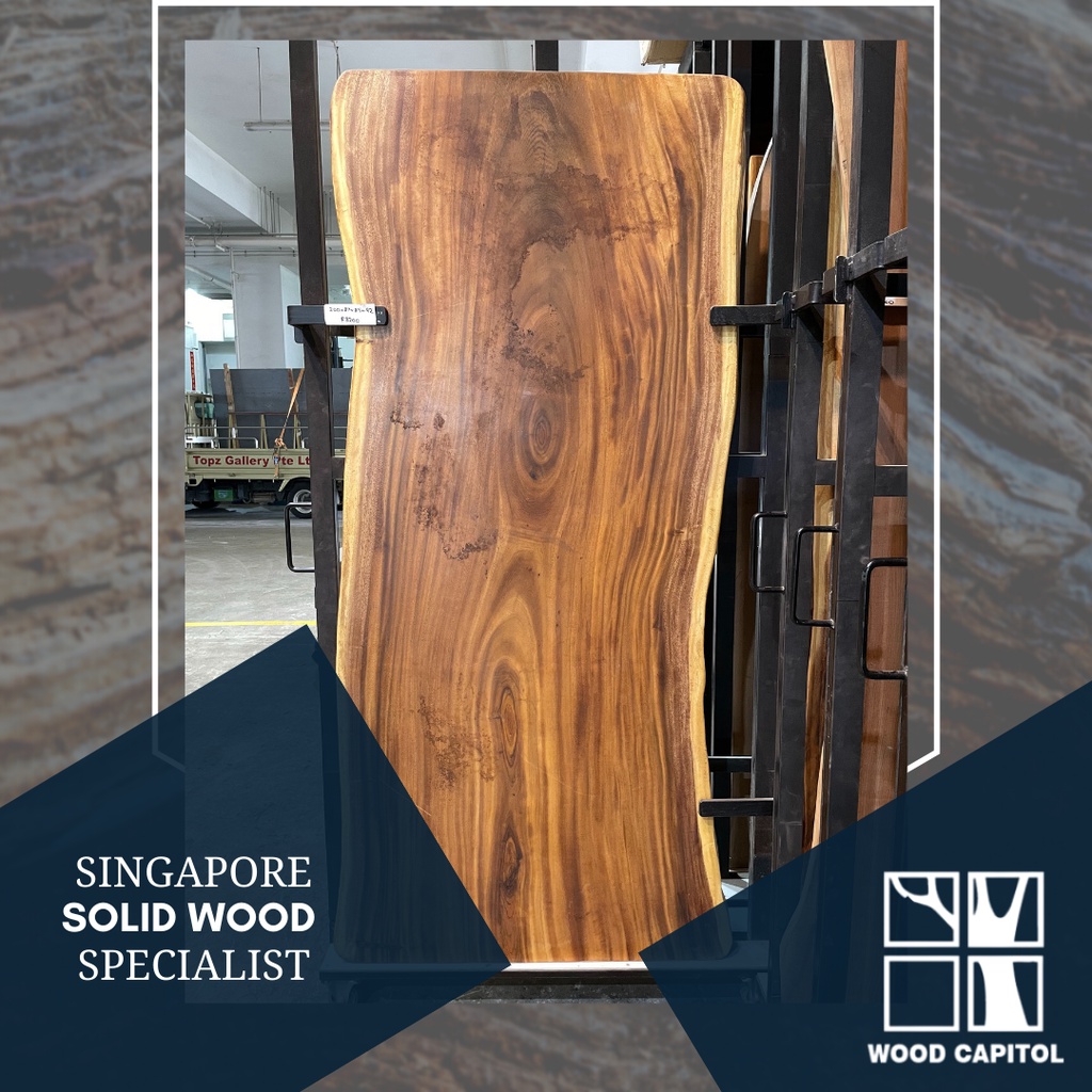 Wood Capitol Suar Wood Dining Table Singapore Shopee Singapore