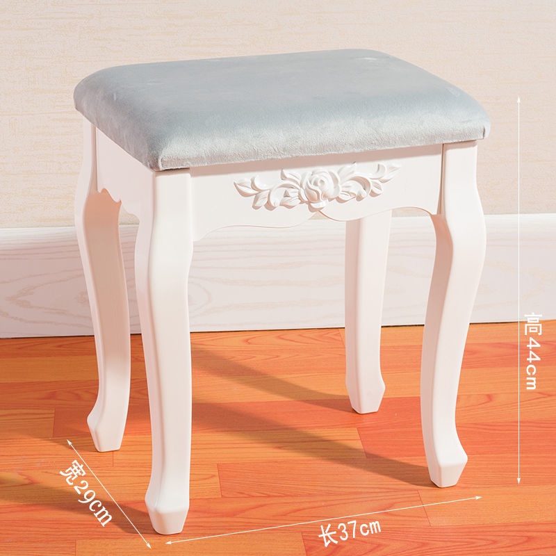 White European Style Dressing Stool Paint Dressing Stool American