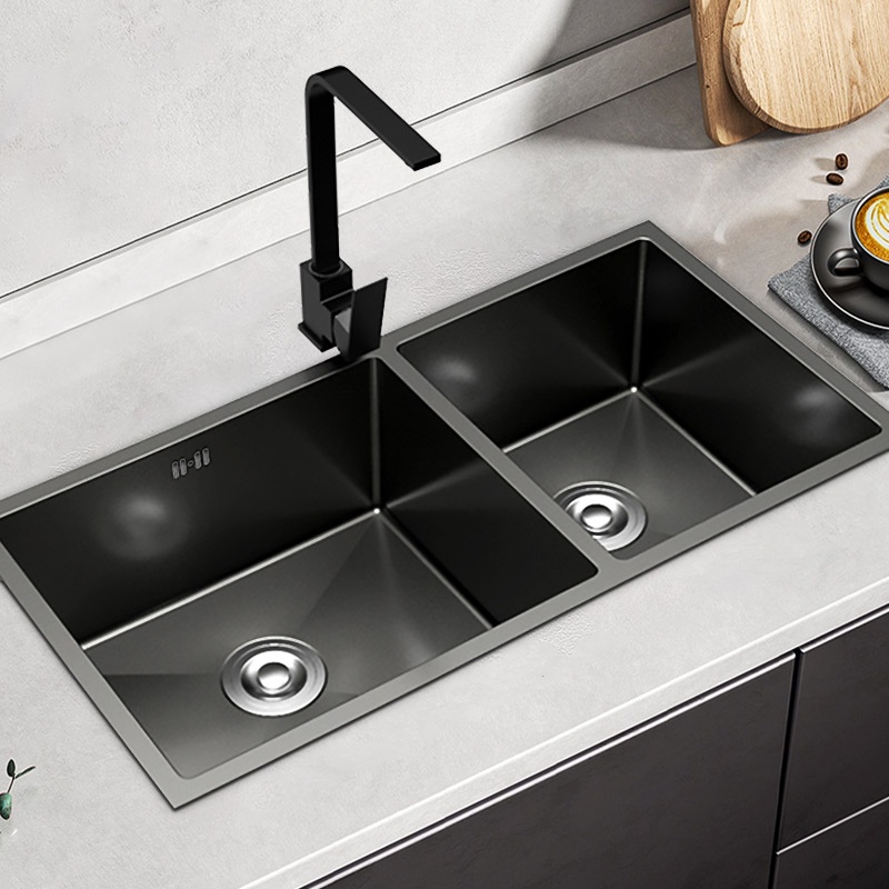 NANO Sink Bowl 304 Stainless Steel Kitchen Double Single Bowl Basin