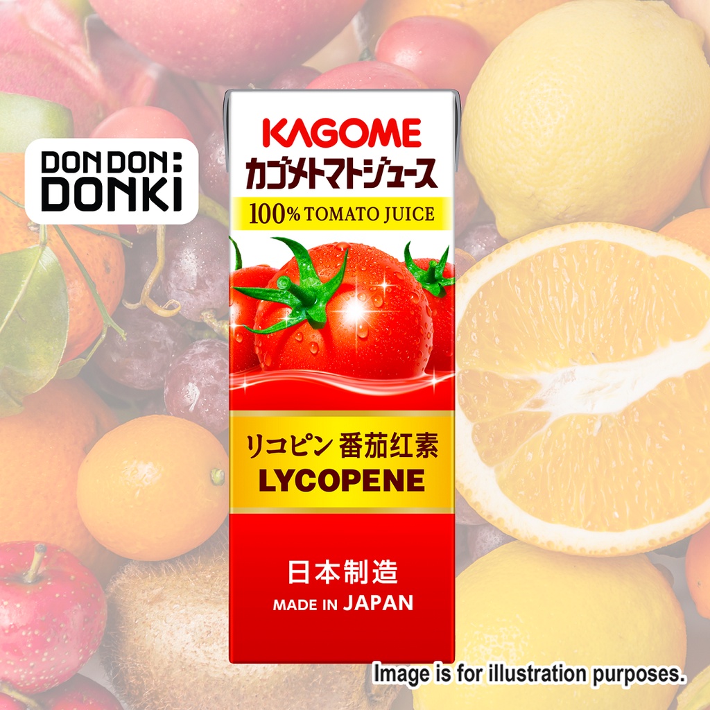 [DONKI]Kagome Fruit Juice 200ml/195ml Shopee Singapore
