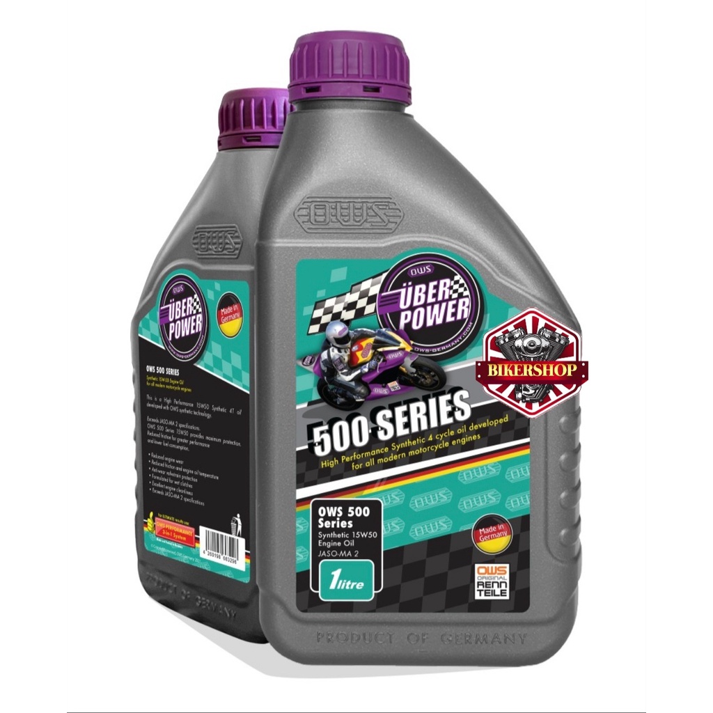 OWS ENGINE OIL SYNTHETIC 4 STROKE Motorcycle Oil | Shopee Singapore