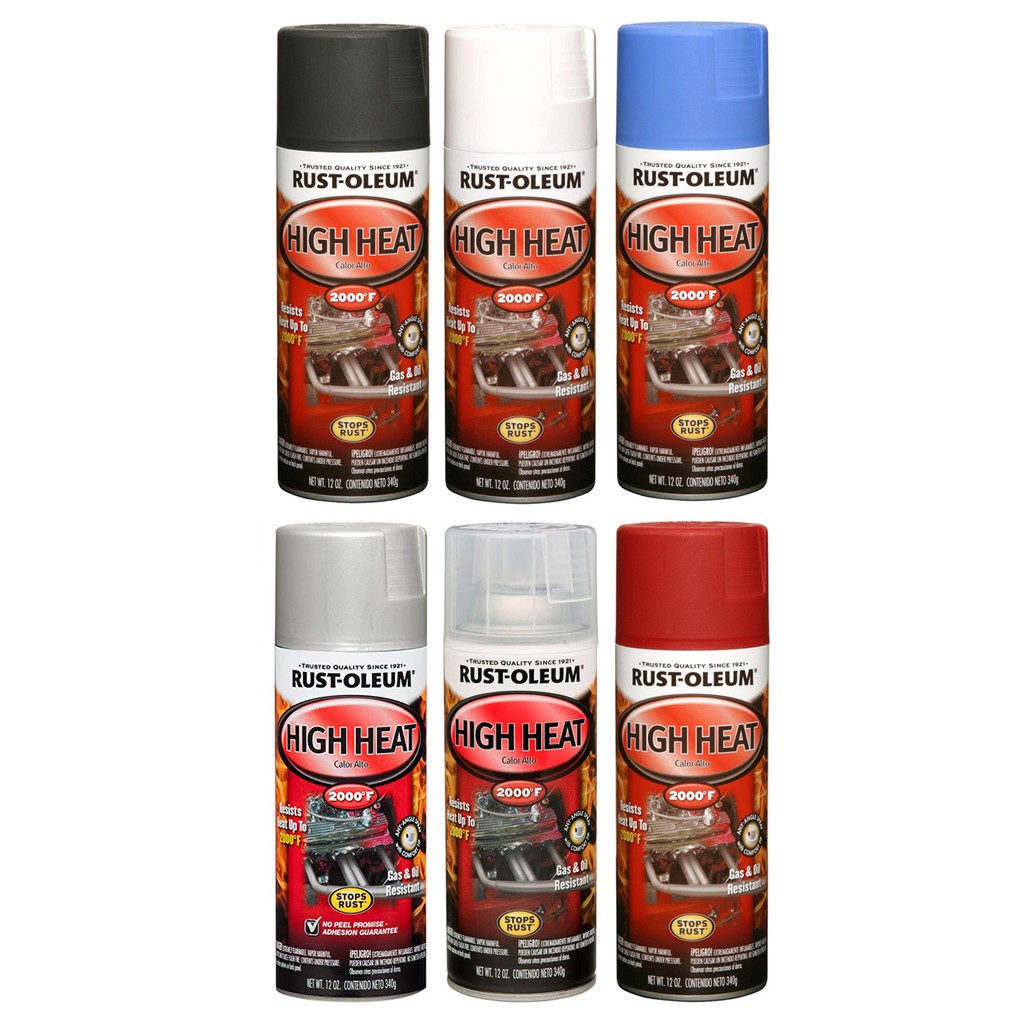 RustOleum High Heat Spray 11oz / 12oz Shopee Singapore