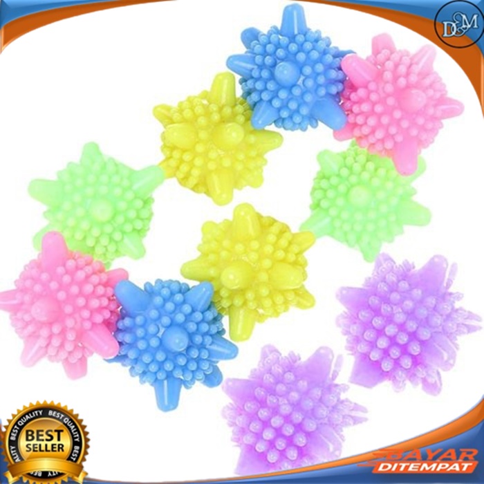 MESIN Rubber BALL Washing Machine MAGIC LAUNDRY BALL Clothes Cleaning Aid AntiWrinkle Clean
