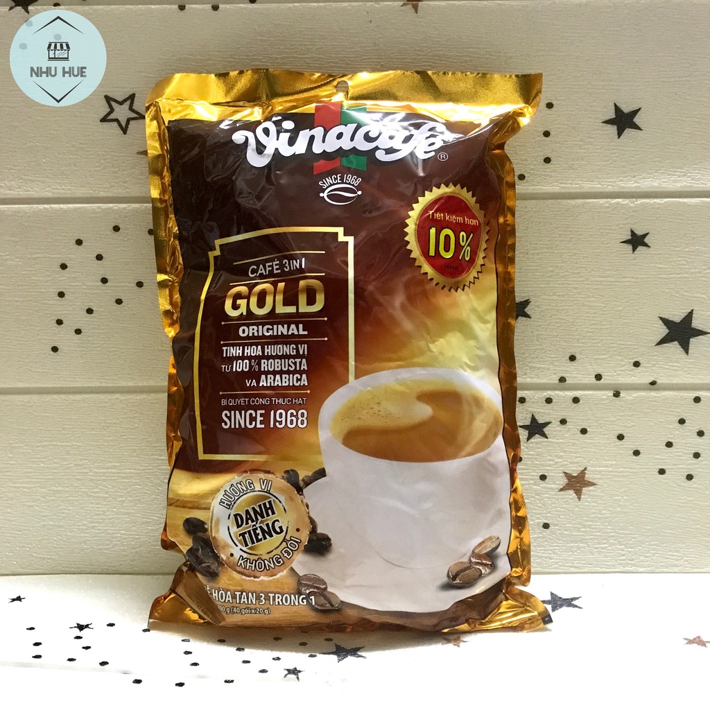 Vinacafe Gold Original 3in1 Coffee (40 packs x 20g) Shopee Singapore