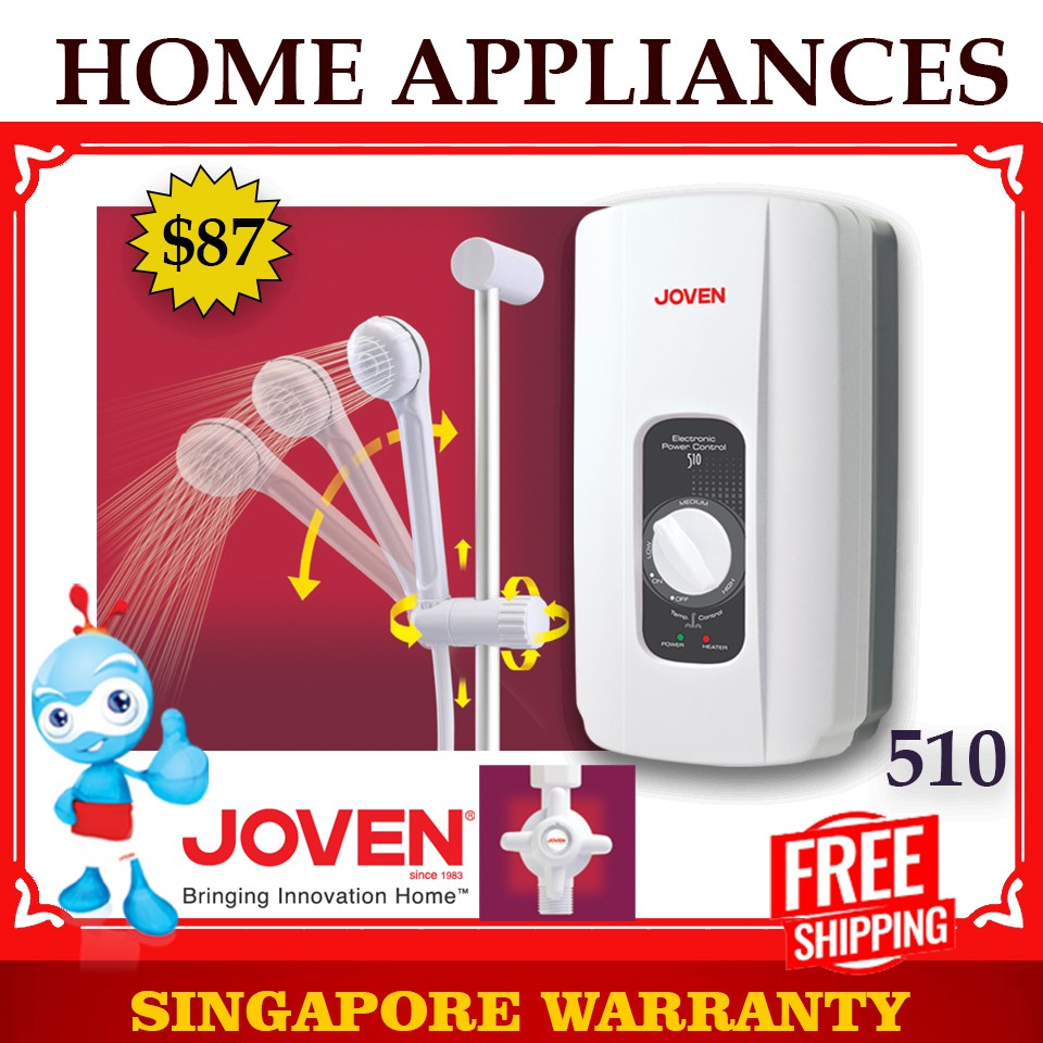 Joven water heater 510 Instant Shower Heater Free delivery FREE Express Delivery Shopee