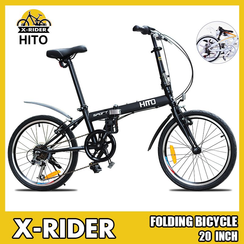 HITO Foldable Bicycle shimano Folding Bicycle Ultralight Men's And