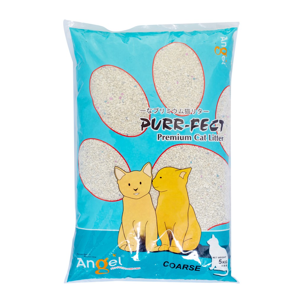 Angel Purrfect Coarse Cat Litter 5kg Bundle Package Shopee Singapore
