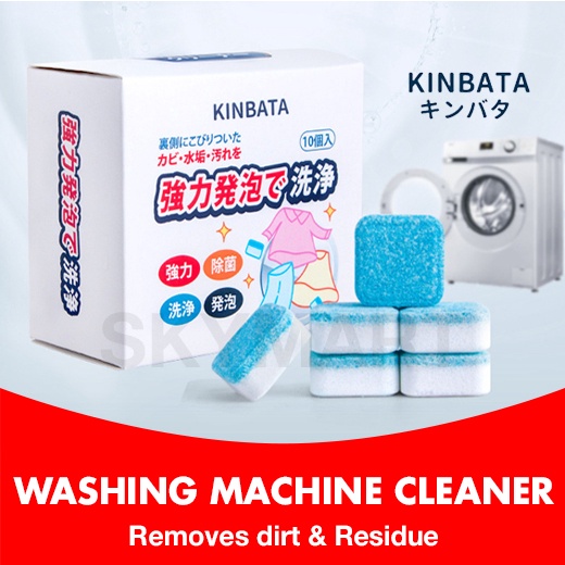 Japan Kinbata Washing Machine Cleaner Tub Cleanser Scent Shopee