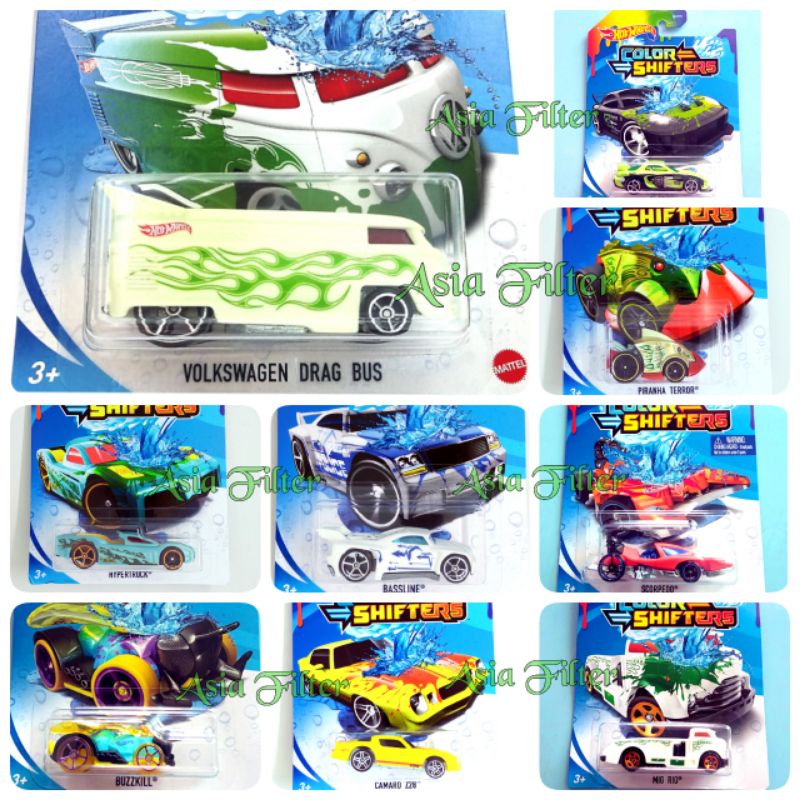 Hot WHEELS COLOR SHIFTERS COLOR SHIFTER COLOR SHIFTERS Car COLOR