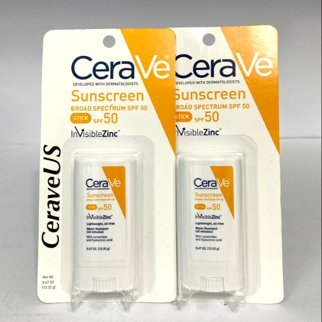 Physical Sunscreen Cerave Suncreen spf50 (13.32G) Shopee Singapore