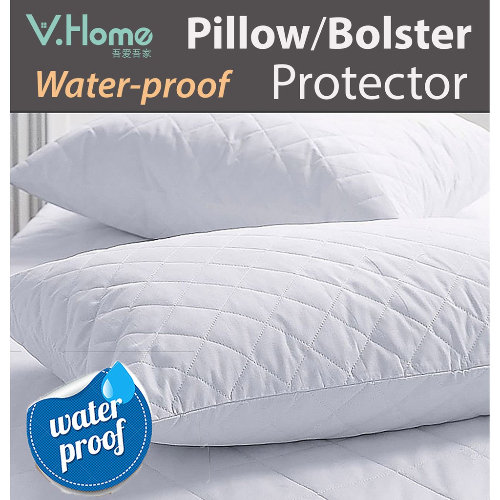 Waterproof Pillow Protector Bolster Protector Shopee Singapore