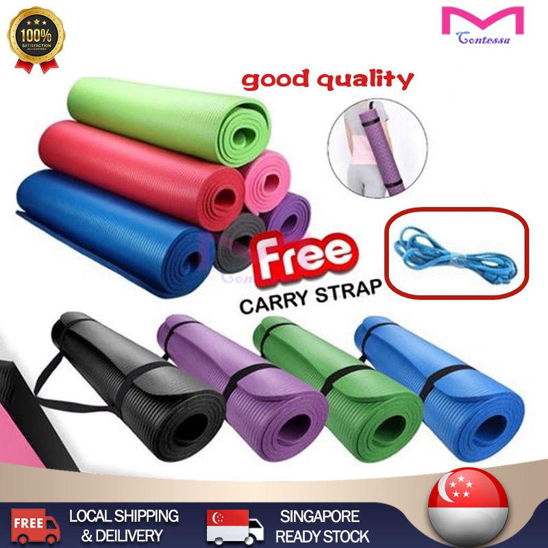 new TPE Yoga Mat Soft High Density EXTRA THICK yoga 6MM mat Anti slip
