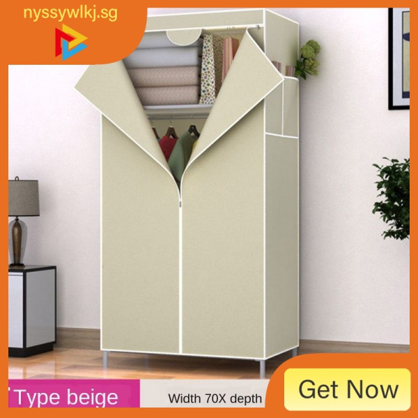 Simple Fabric Wardrobe Closet Cloth Collection Multifunctional