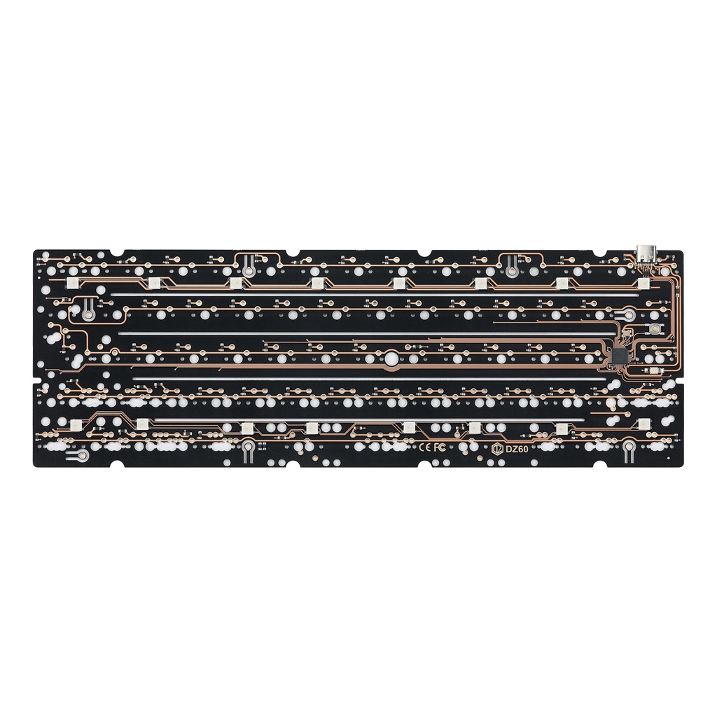 DZ60 SOLDERED 60 MECHANICAL KEYBOARD PCB Shopee Singapore