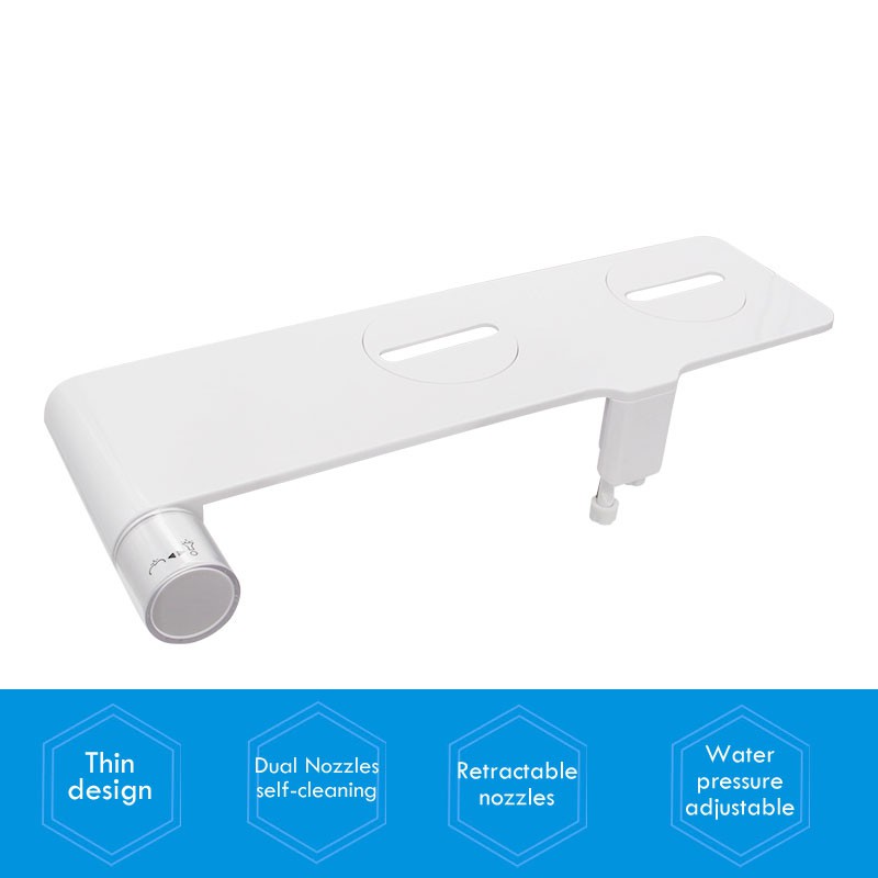 Luxury Toilet Seat Sprinkler Bidet Spray Cleaner with Adjustable Volume and Speed Water Spray