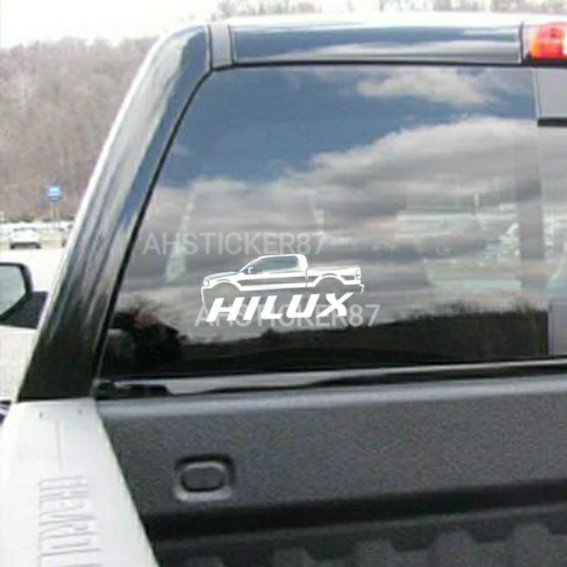 Horrible STICKER HILUX STICKER TOYOTA HILUX STICKER CUTTING STICKER Car