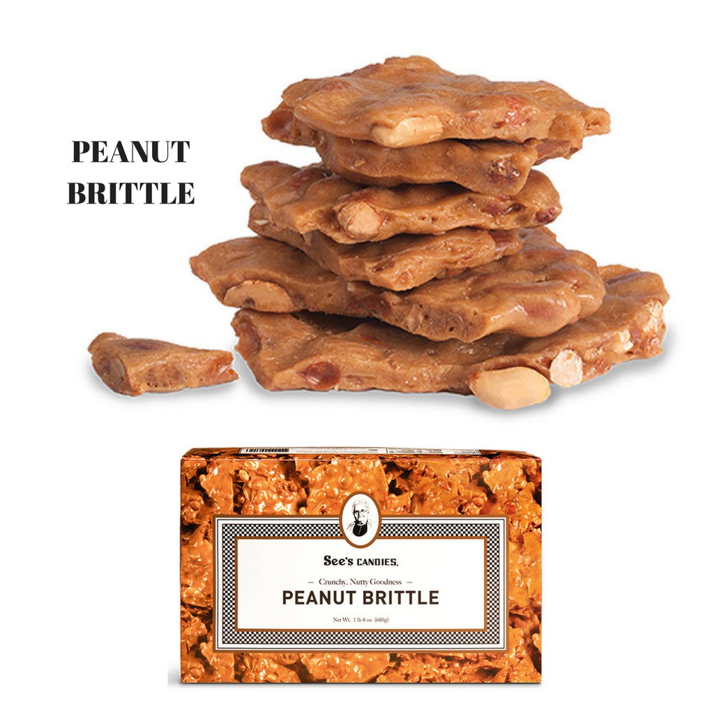 See's Candies Peanut Brittle (in 3 sizes) Shopee Singapore