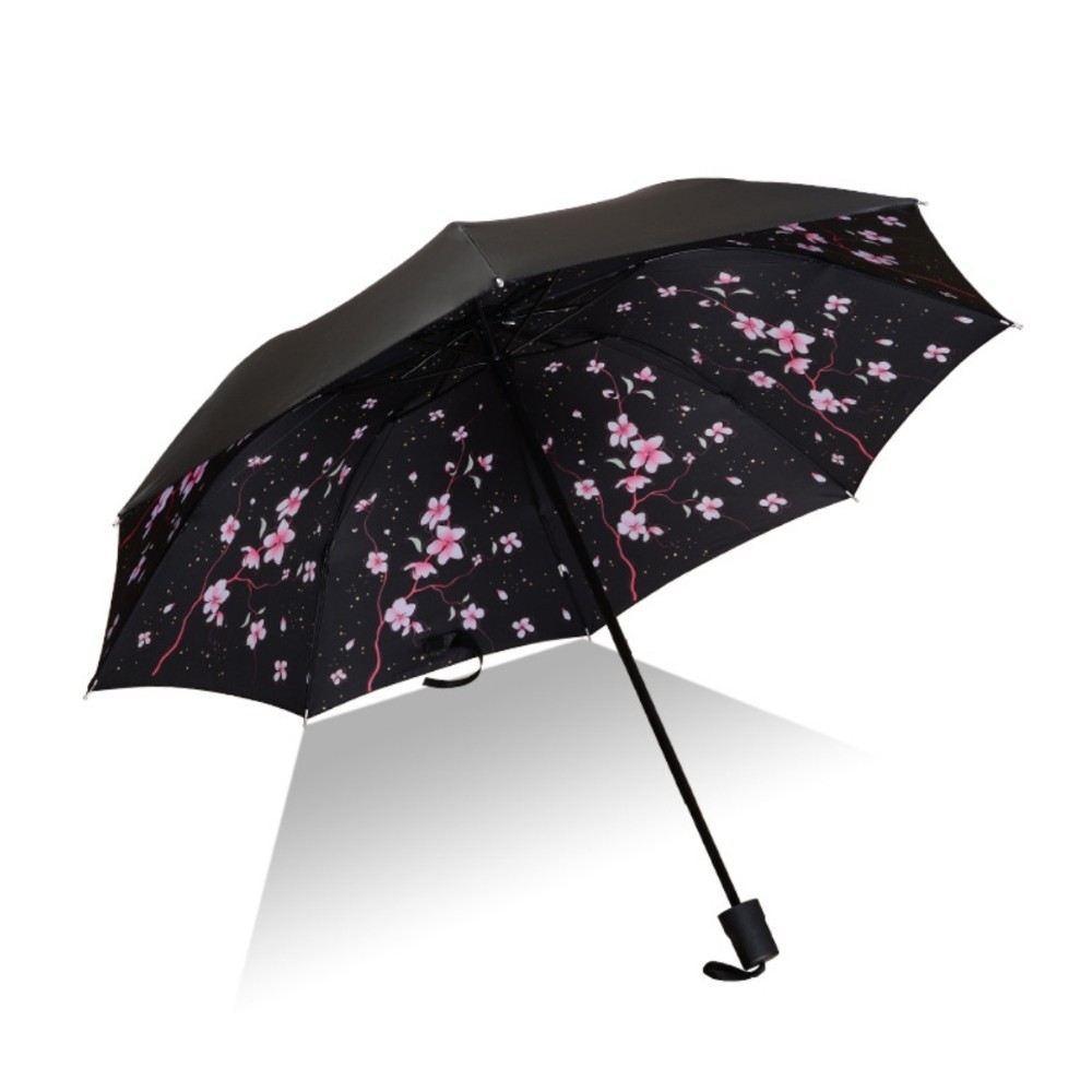 {SG} Folding UV Protection Umbrella Foldable 8 Ribs Umbrella Sakura