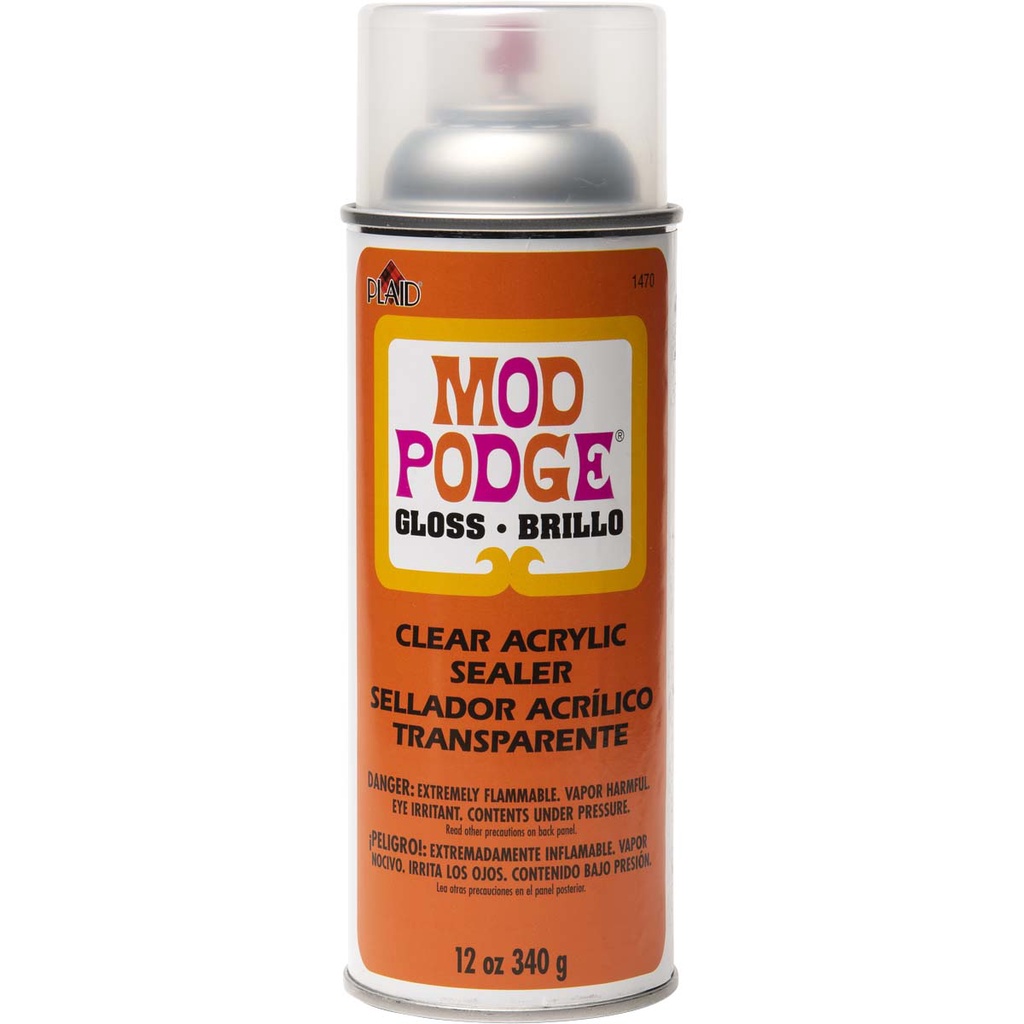 Plaid Mod Podge 1470 Spray Sealer Gloss 12oz(340g) 028995014703