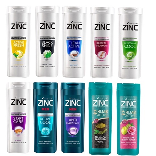Zinc Shampoo (170ml/340ml) Shopee Singapore