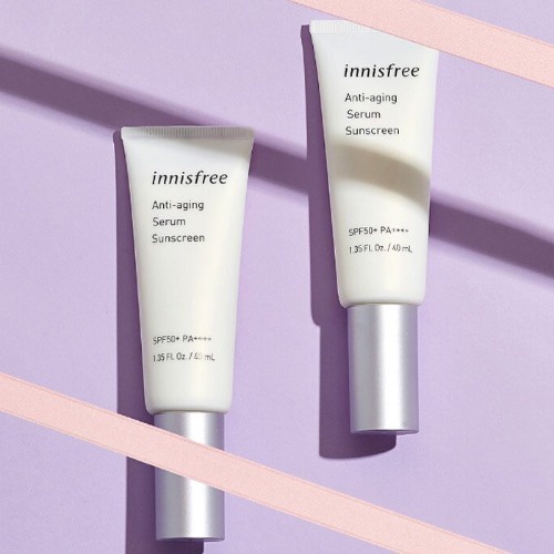 korean skin care innisfree Antiaging Serum Sunscreen SPF50+ PA