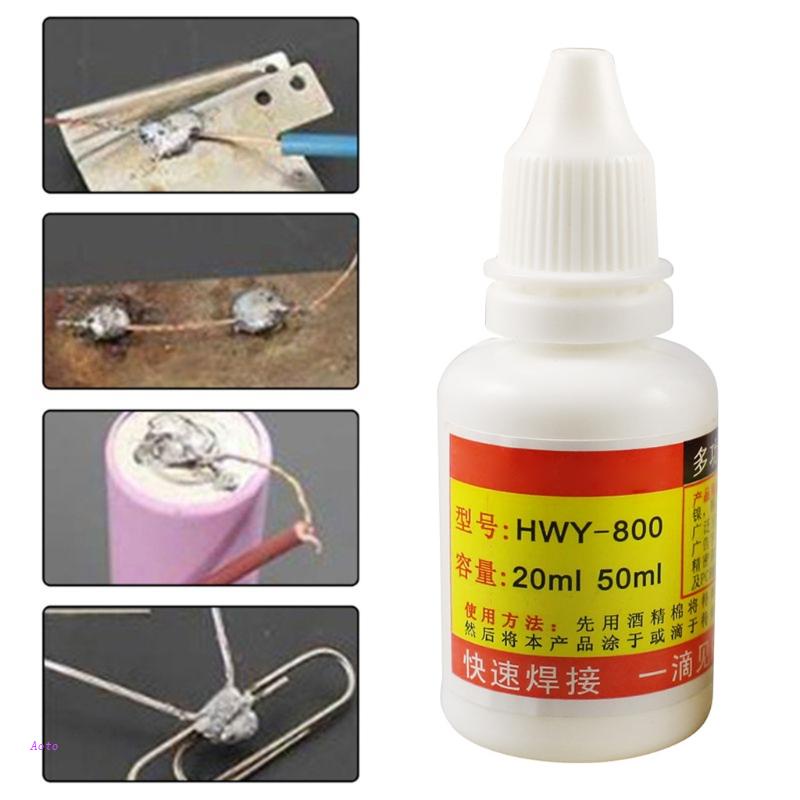 AOTO Professional Stainless Steel Liquid Flux Soldering Nontoxic