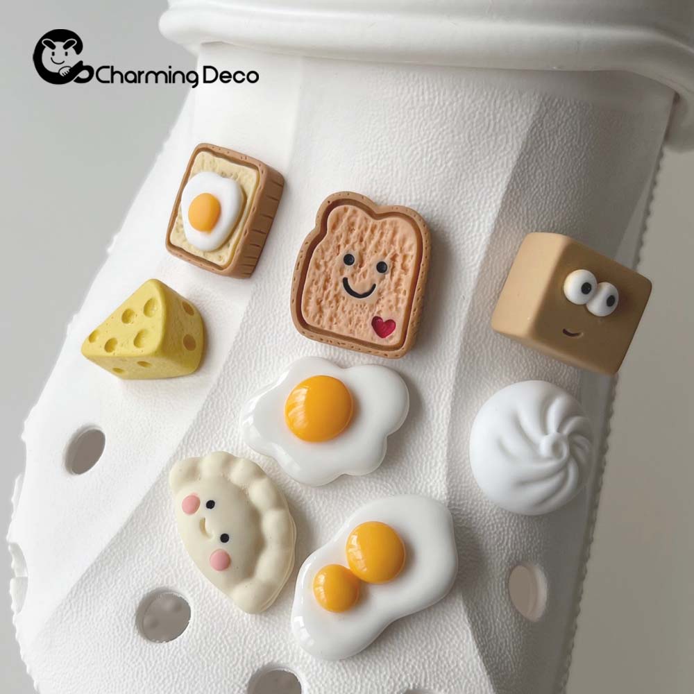 [Charming Deco] Shoes charm crocs custom Cute jibbitz Shoes diy sneaker