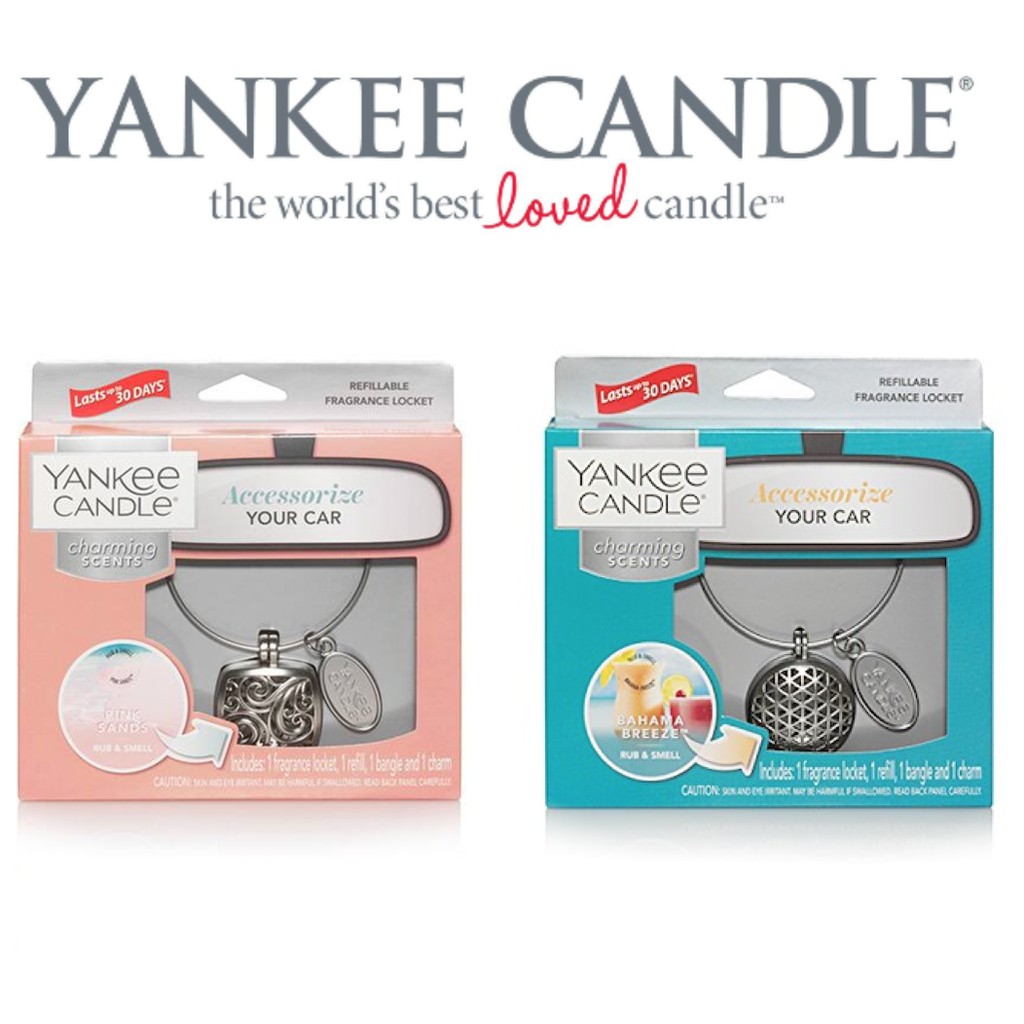 Yankee Candle Charm Scents Car Starter Kit Shopee Singapore