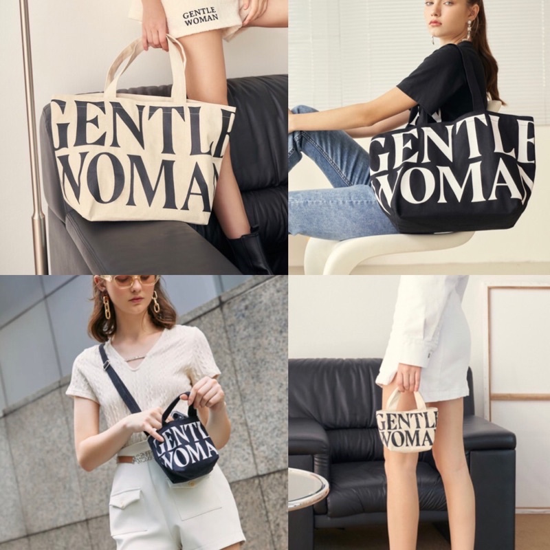 GENTLEWOMAN GW Canvas Tote Bag Shopee Singapore