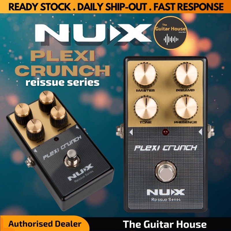NUX Reissue Series Plexi Crunch Pedal Shopee Singapore