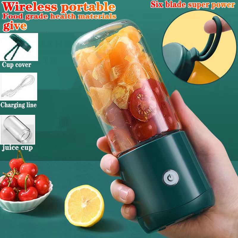 [SG stock] 450ml portable Juicer/Mini juice cup household food soybean