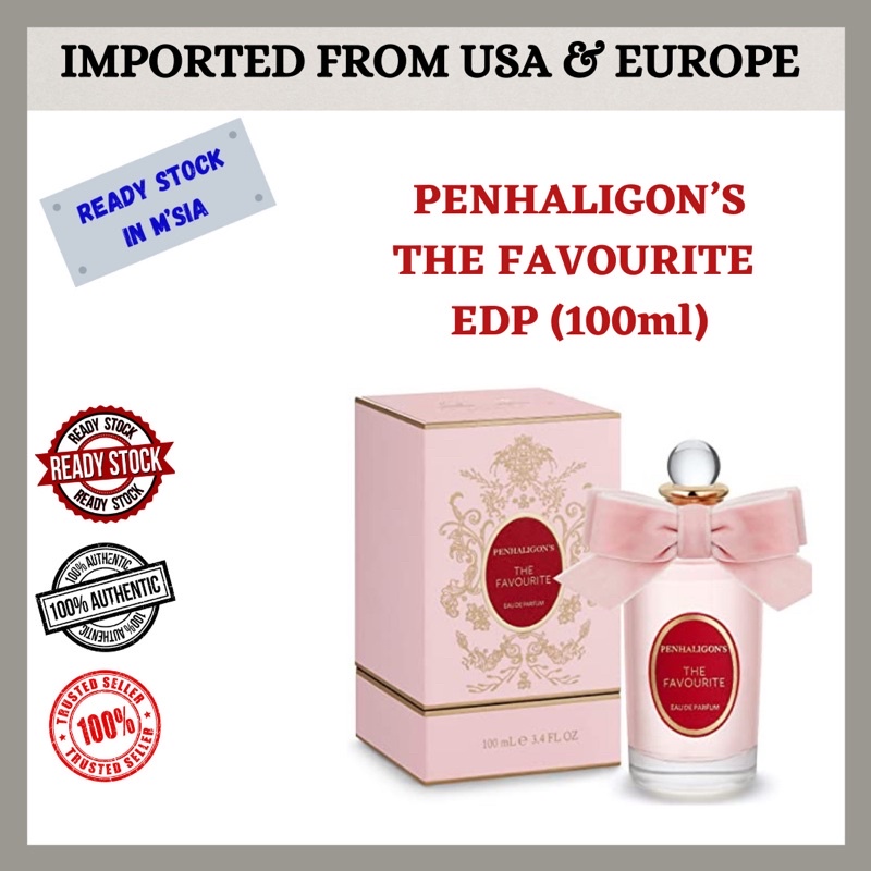 Penhaligon’s The Favourite EDP For Her (100ml) Shopee Singapore