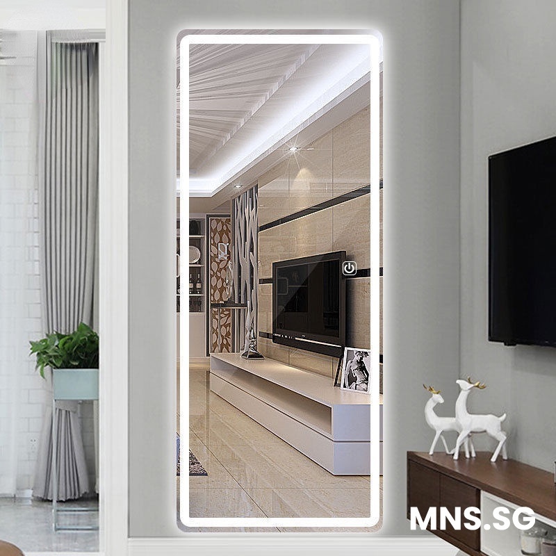 MNS Full Body Mirror Led Dressing Mirror with Light Wall Hanging Led