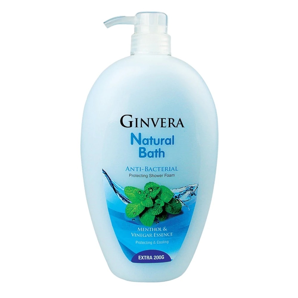 GINVERA Natural Bath AntiBacterial Protecting Shower Foam 950g