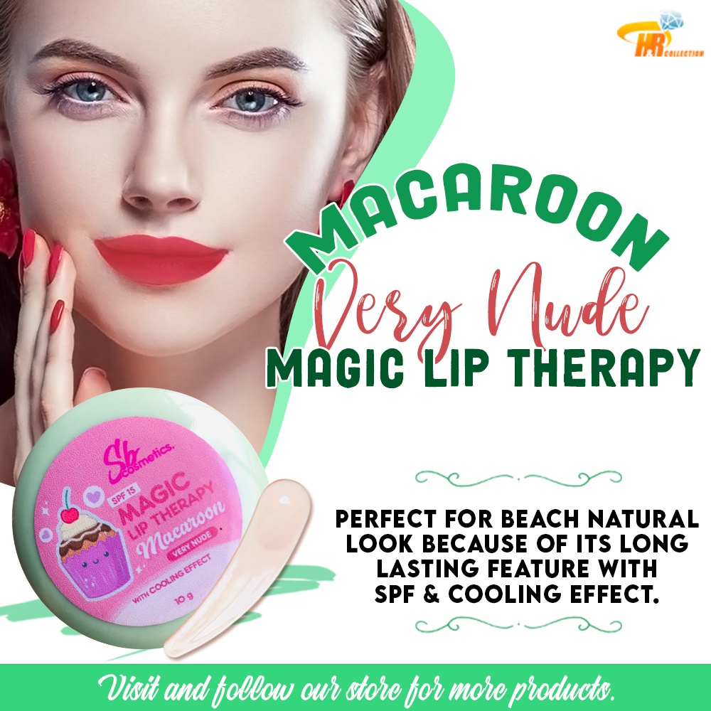 Skin Beautika Magic Lip Therapy Macaroon Very Nude Lip Balm Tint Shade