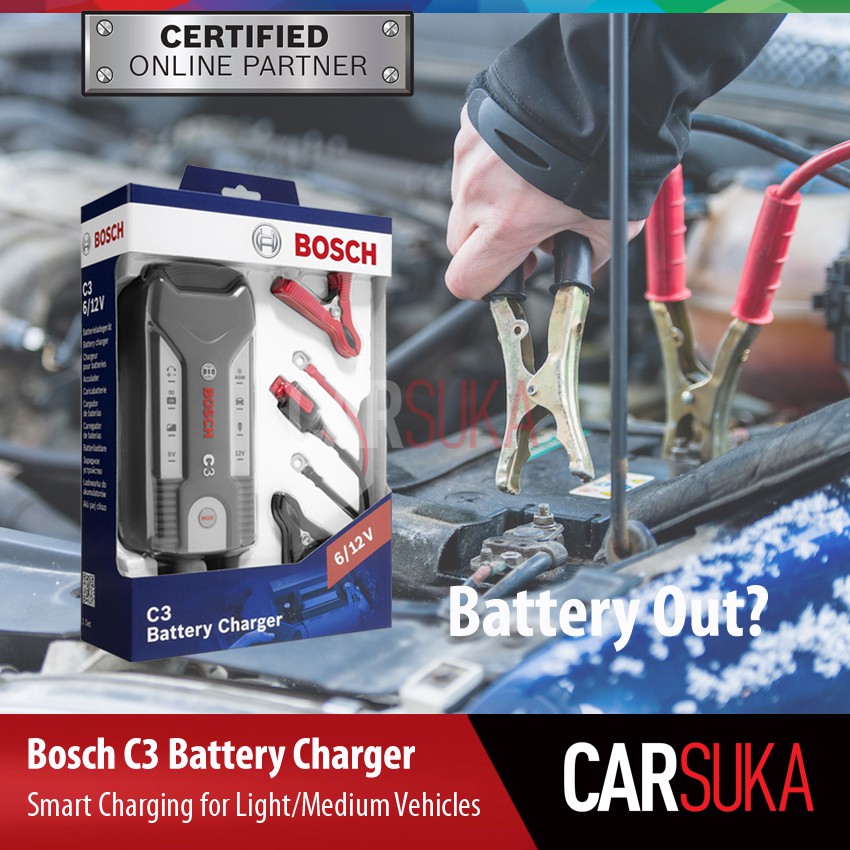 Bosch C3 Battery Charger 018999903M for Cars / Motorbikes Bosch