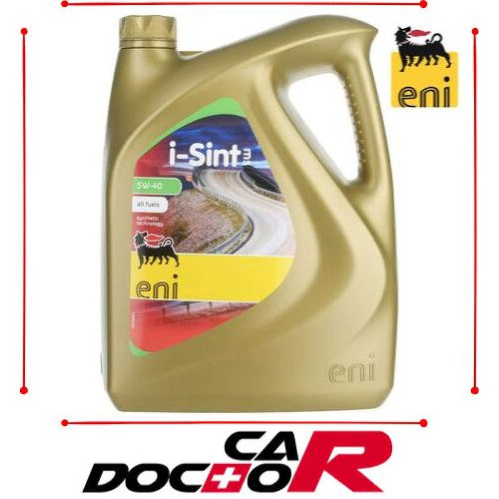 Eni ISint Ms 5W40 Engine Oil 4L All Fuels Multigrade Synthetic